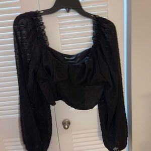 Shein Black Top
